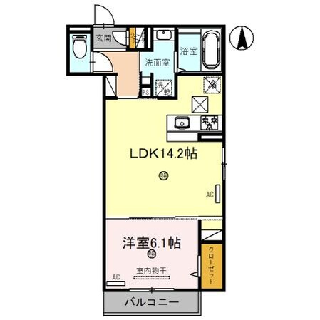 アルカンシエルの物件間取画像